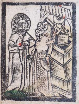 Bild Nr.1: 143-2973 Jesus und die Samariterin am Brunnen.: (Varia, Andachtsbilder)