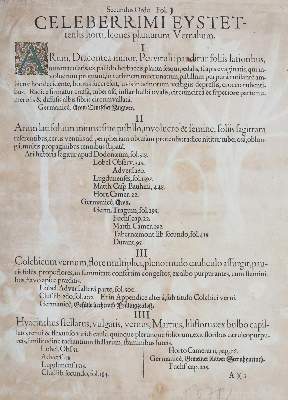 Bild Nr.2: 143-2999 Besler, Basilius: (Varia, Botanik)