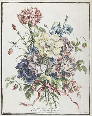 Bild Nr.2: 143-3005 Bouquets Pfingstrosen: (Varia, Botanik)