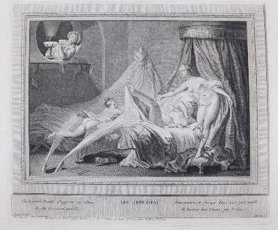 Bild Nr.1: 143-3017 Fragonard, Jean Honoré: (Varia, Erotika - Galantes)
