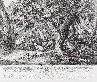 Bild Nr.2: 143-3036 Jagdkunst.: (Varia, Jagd, Ridinger)