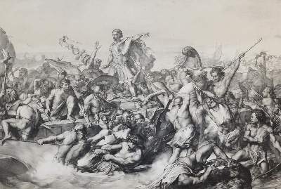 Bild Nr.1: 143-3058 Schlachtendarstellungen.: (Varia, Militaria, Großbritannien)