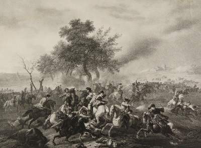 Bild Nr.2: 143-3064 Schlachtendarstellungen.: (Varia, Militaria)