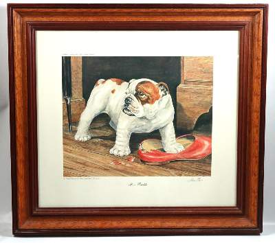 Bild Nr.11: 143-3106 Mops und Bulldogge.: (Varia, Zoologie, Hunde)