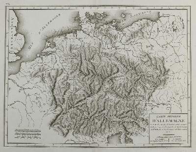 Bild Nr.2: 143-3133 Carte d'Allemagne.: (Deutschland)