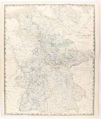 Bild Nr.2: 143-3134 Deutschlandkarten.: (Deutschland)