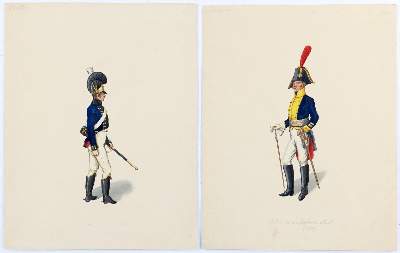 Bild Nr.3: 143-3190 Badisches Militär.: (Deutschland, Militaria)