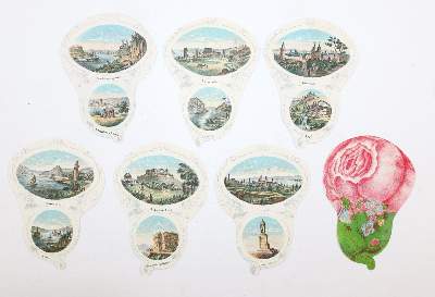 Bild Nr.1: 143-3213 Rhein. Souvenirrose (In Teilen): (Deutschland)
