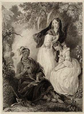 Bild Nr.1: 143-3256 Indianerin in Landestracht.: (Ausland, Amerika)
