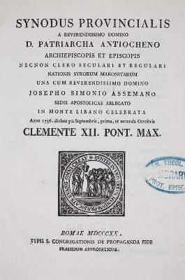 Bild Nr.1: 143-326 Synodus provincialis: (Alte Drucke, Handschriften und Theologie)
