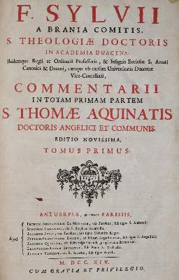 Bild Nr.1: 143-332 Sylvius,F.: (Thomas von Aquin)