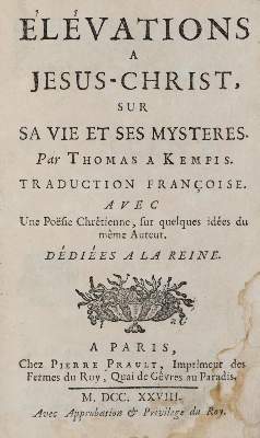 Bild Nr.1: 143-334 Thomas von Kempen.: (Alte Drucke, Handschriften und Theologie)
