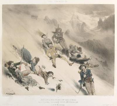 Bild Nr.1: 143-3428 Guérad, Eugène Charles: (Ausland, Schweiz, Folhorn)