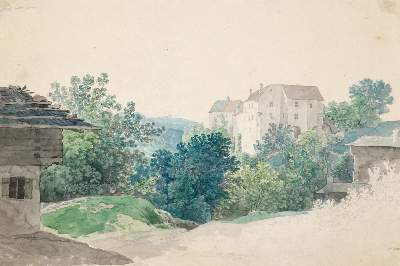 Bild Nr.1: 143-3431 Schloss in Graubünden.: (Ausland, Schweiz, Graubünden)