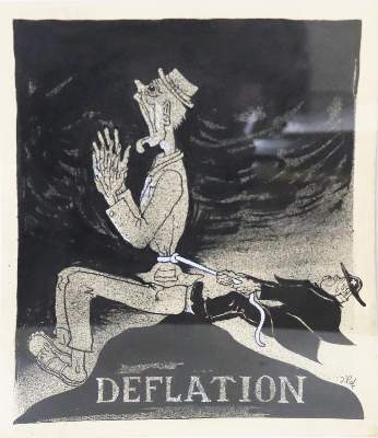 Bild Nr.1: 143-3446 Nef, Jakob: (Ausland, Schweiz, Karikatur)