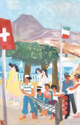 Bild Nr.8: 143-3450 Lugano u. Umgebung.: (Ausland, Schweiz)
