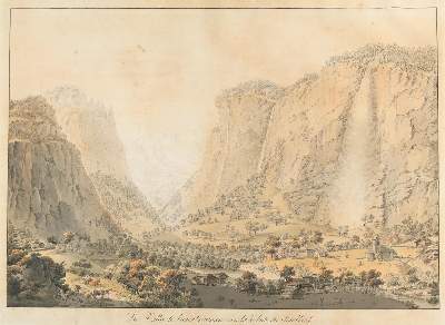 Bild Nr.1: 143-3465 Aberli, Johann Ludwig: (Ausland, Schweiz, Staubbach)