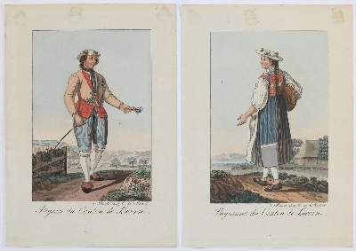 Bild Nr.2: 143-3477 Sammlung: (Ausland, Schweiz, Trachten)