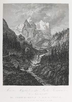 Bild Nr.1: 143-3478 Wetterhörner.: (Ausland, Schweiz)