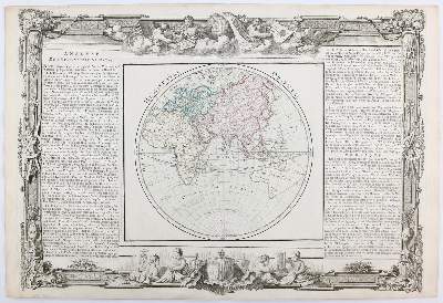 Bild Nr.1: 143-3498 Weltkarte Orient.: (Ausland, Weltkarten)