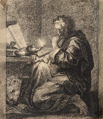 Bild Nr.3: 143-3529 Anonymer Zeichner.: (Künstlergraphik)