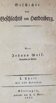 Bild Nr.1: 143-354 Wolf,J.: (Genealogie und Heraldik)