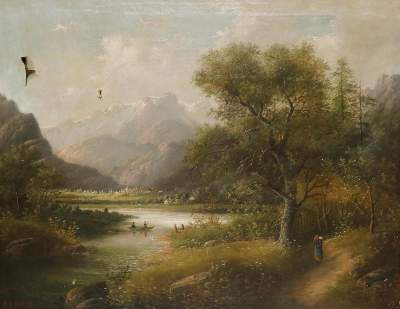 Bild Nr.1: 143-3543 Bachmann, H.: (Künstlergraphik)