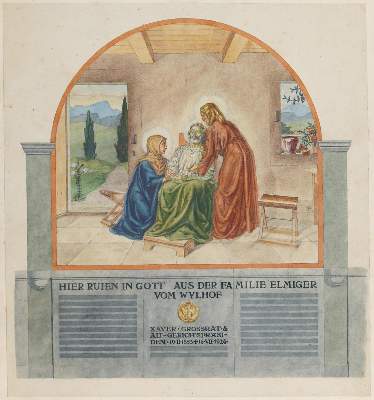 Bild Nr.1: 143-3554 Balmer, Alois: (Künstlergraphik)
