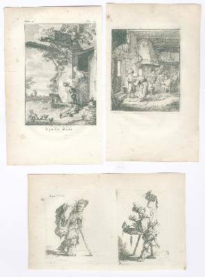 Bild Nr.2: 143-3564 Basan,P.F. u. H.L.: (Künstlergraphik)