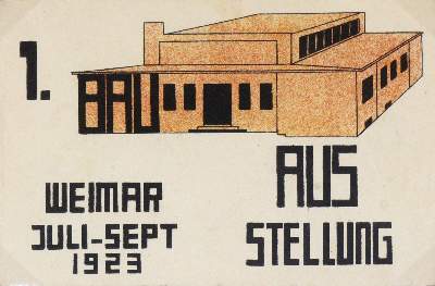 Bild Nr.11: 143-3567 Bauhaus-Postkarten. (Künstlergraphik)