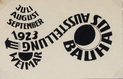 Bild Nr.15: 143-3567 Bauhaus-Postkarten. (Künstlergraphik)