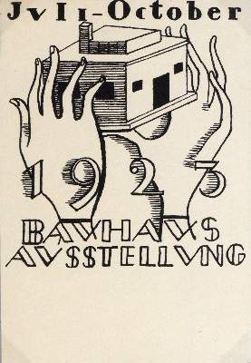 Bild Nr.25: 143-3567 Bauhaus-Postkarten. (Künstlergraphik)