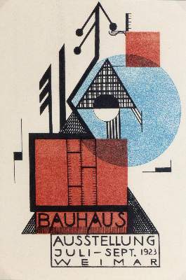 Bild Nr.27: 143-3567 Bauhaus-Postkarten. (Künstlergraphik)