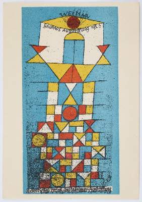 Bild Nr.29: 143-3567 Bauhaus-Postkarten. (Künstlergraphik)