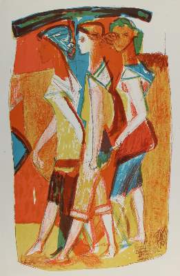 Bild Nr.2: 143-3574 Becker, Walter: (Künstlergraphik)