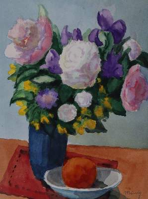 Bild Nr.14: 143-3604 Blumen: (Künstlergraphik)