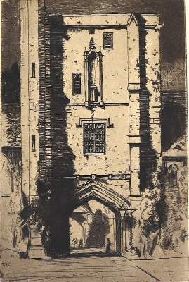 Bild Nr.1: 143-3647 Cameron, David Young: (Künstlergraphik)