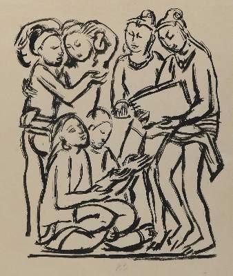 Bild Nr.1: 143-3659 Caspar, Karl: (Künstlergraphik)