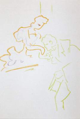 Bild Nr.3: 143-3694 Cocteau, Jean: (Künstlergraphik)