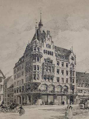 Bild Nr.1: 143-3737 Dom-Hotel.: (Künstlergraphik)