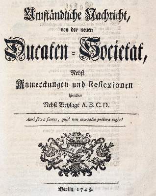Bild Nr.1: 143-376 Dukaten-Orden.: (Grenzwissenschaften und Okkultismus)
