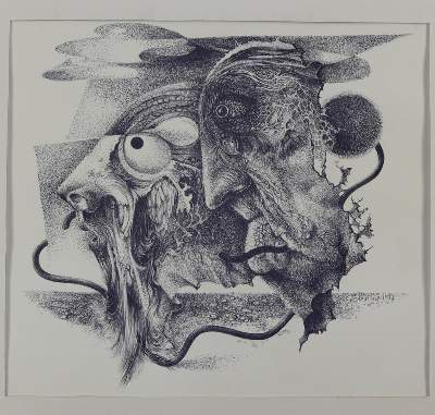 Bild Nr.8: 143-3843 Gestering, Hanns-Joachim: (Künstlergraphik)