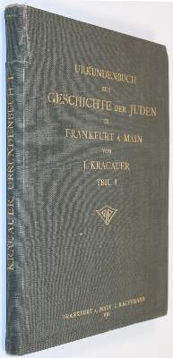 Bild Nr.2: 143-385 Kracauer,I.: (Judaica, Frankfurt)