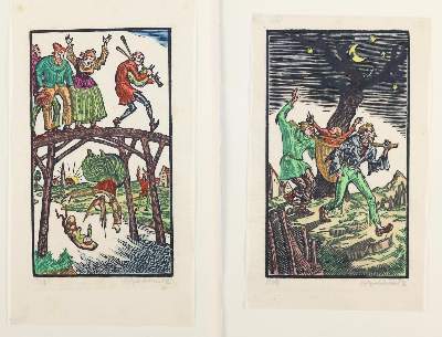 Bild Nr.5: 143-3856 Goldschmitt, Bruno: (Künstlergraphik)