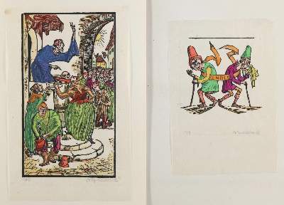 Bild Nr.51: 143-3856 Goldschmitt, Bruno: (Künstlergraphik)