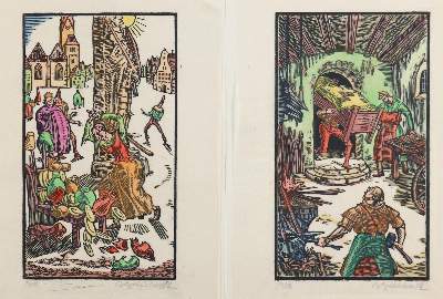 Bild Nr.52: 143-3856 Goldschmitt, Bruno: (Künstlergraphik)