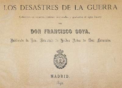 Bild Nr.12: 143-3865 Goya, Francisco de (Künstlergraphik)