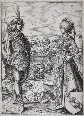 Bild Nr.1: 143-3904 Herzog Wilhelm V.: (Künstlergraphik)
