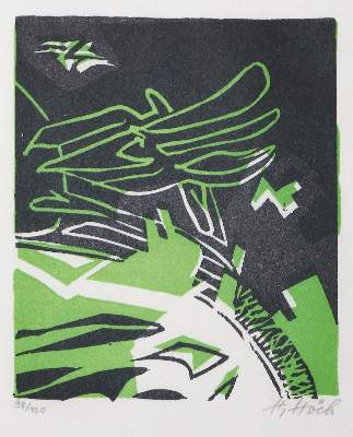 Bild Nr.2: 143-3912 Höch, Hannah: (Künstlergraphik)