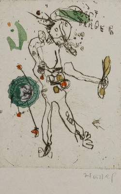 Bild Nr.3: 143-3927 Hussel, Horst: (Künstlergraphik)